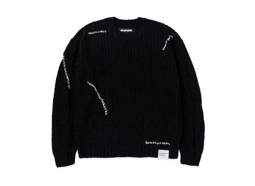 NEIGHBORHOOD 24SS Savage Crewneck Sweater 