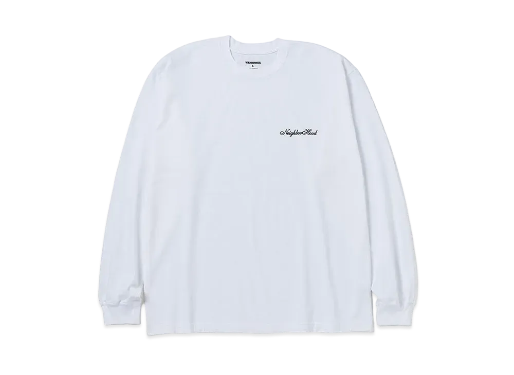 NEIGHBORHOOD 24SS NH Tee LS-3 "White"