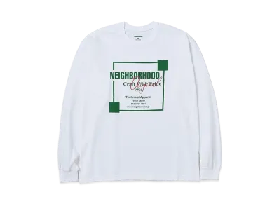 NEIGHBORHOOD 24SS NH Tee LS-7 "White"