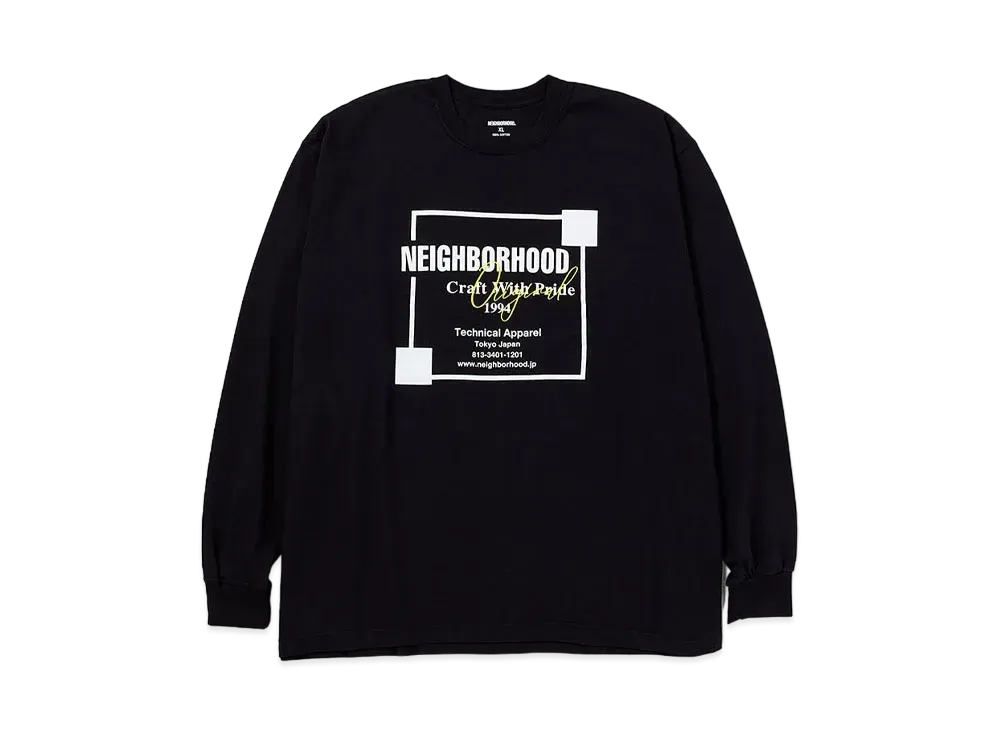 NEIGHBORHOOD 24SS NH Tee LS-7 "Black"