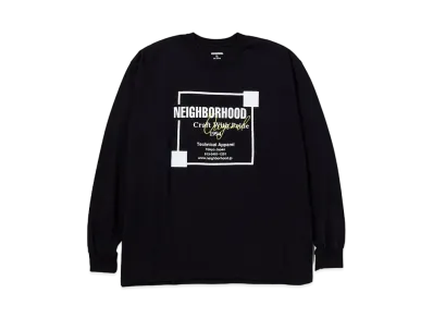 NEIGHBORHOOD 24SS NH Tee LS-7 "Black"