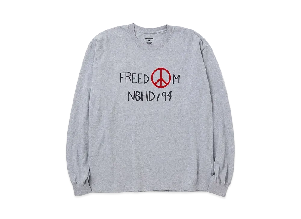 NEIGHBORHOOD 24SS NH Tee LS-8 "Gray"