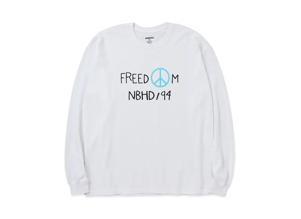NEIGHBORHOOD 24SS NH Tee LS-8 "White"
