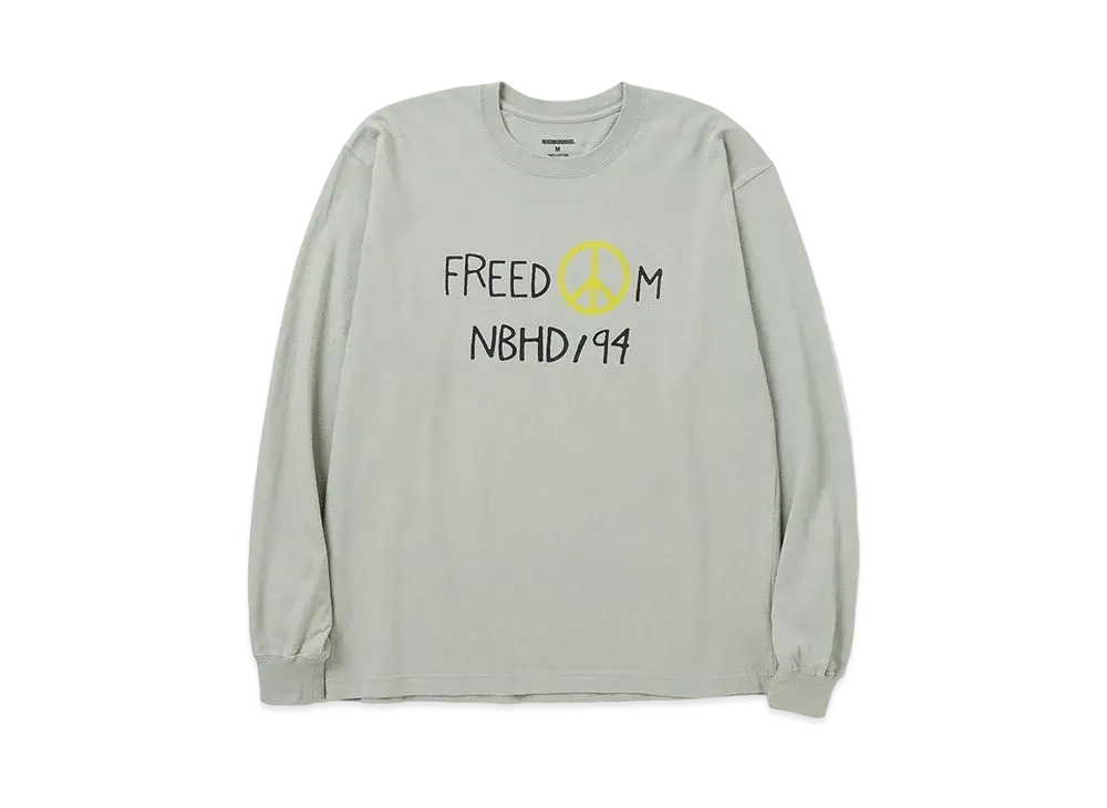 NEIGHBORHOOD 24SS NH Tee LS-8 "Sage Green"