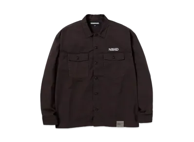 NEIGHBORHOOD 24SS BDU Shirt LS "Black"