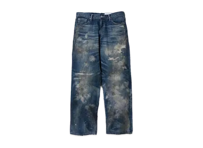 NEIGHBORHOOD 24SS Denim DP Wide Pants Savage "Indigo"