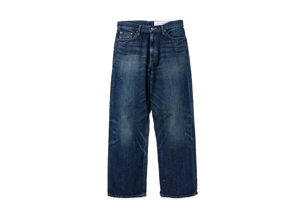 NEIGHBORHOOD 24SS Denim DP Wide Pants Washed "Indigo"