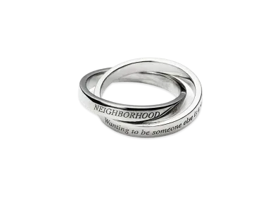 NEIGHBORHOOD 24SS Silver Double Ring "Silver"