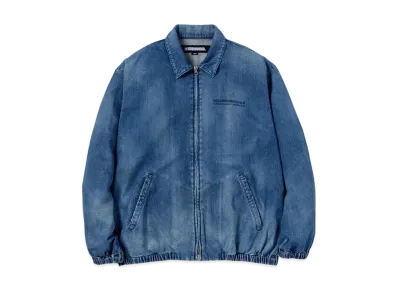 NEIGHBORHOOD Washed Denim Zip Work Jacket "Indigo"
