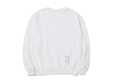 NEIGHBORHOOD BW . Sweat Shirt LS "White"