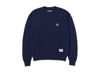 NEIGHBORHOOD Plain Crewneck Sweater "Navy"