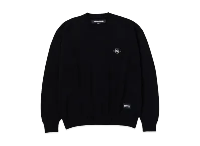 NEIGHBORHOOD Plain Crewneck Sweater "Black"
