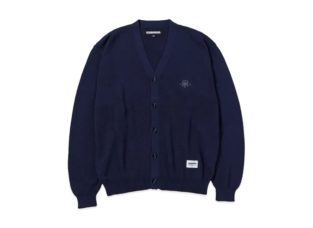 NEIGHBORHOOD Plain Cardigan "Navy"