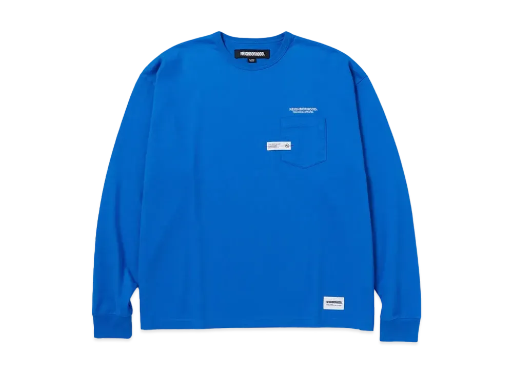 NEIGHBORHOOD Classic-P Crewneck LS "Blue"