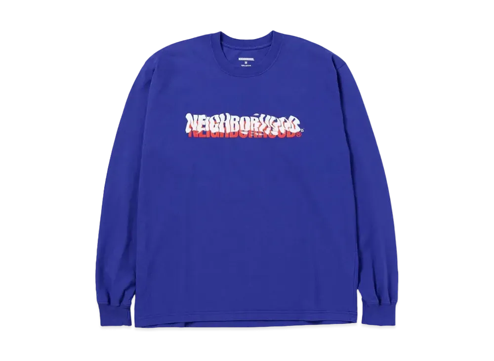 NEIGHBORHOOD NH . Tee LS-11 "Blue"