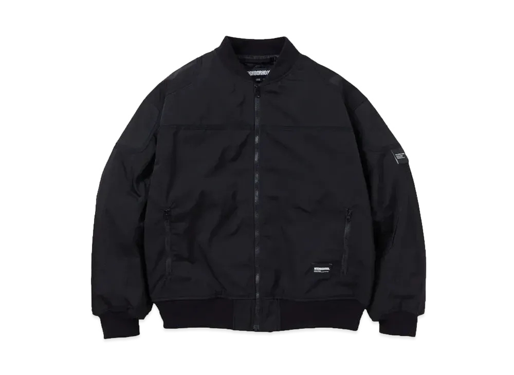 NEIGHBORHOOD Solid Racing Jacket "Black"