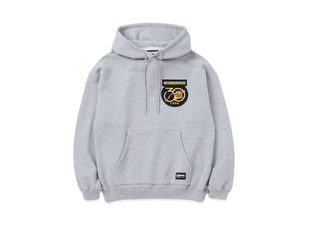 NEIGHBORHOOD Patched Sweatparka LS "Gray"