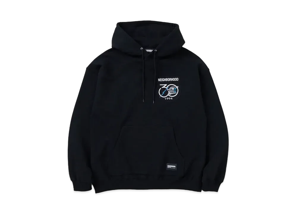 NEIGHBORHOOD Patched Sweatparka LS "Black"