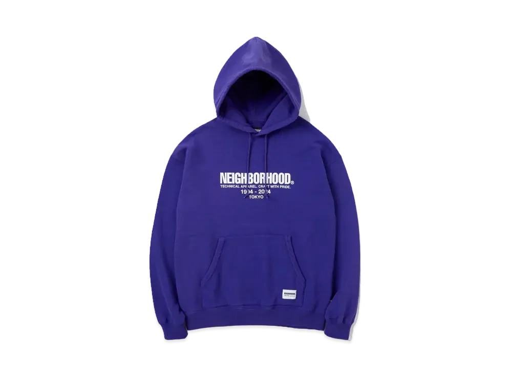 NEIGHBORHOOD Classic Sweat Parka LS "Purple"