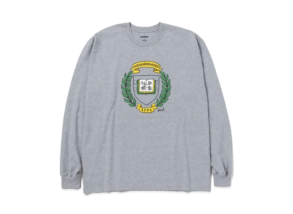 NEIGHBORHOOD NH Tee LS-4 "Gray"
