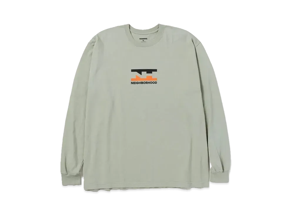 NEIGHBORHOOD NH Tee LS-5 "Sage Green"