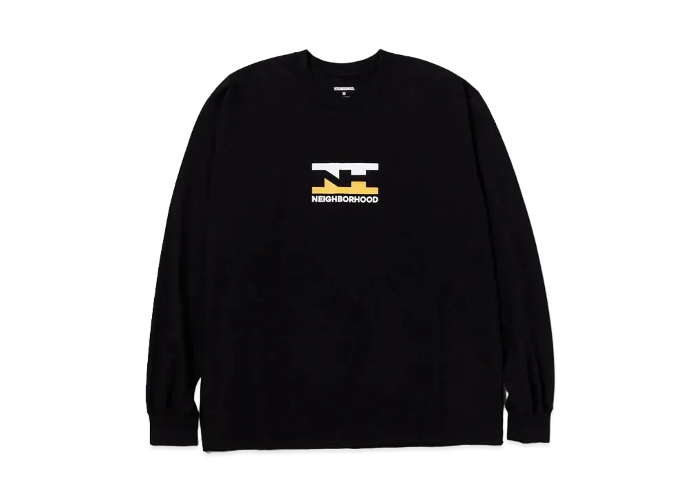NEIGHBORHOOD NH Tee LS-5 "Black"