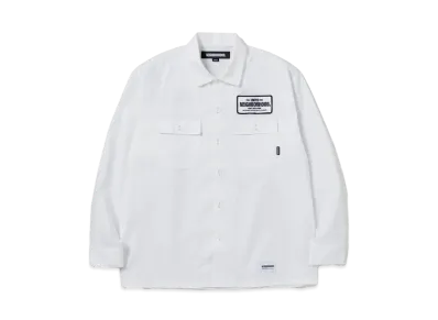 NEIGHBORHOOD Classic Work Shirt LS "White"