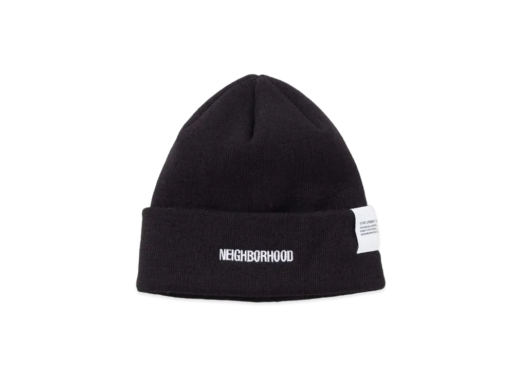 NEIGHBORHOOD CI Embroidery Beanie "Black"