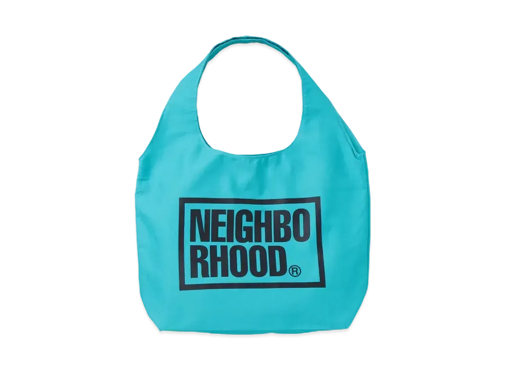 NEIGHBORHOOD ID Tote Bag-M "Mint"