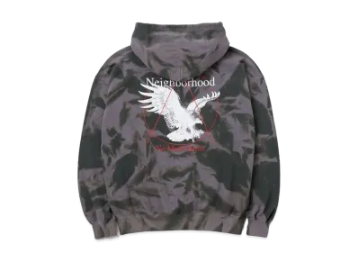 NEIGHBORHOOD Tie-Dye Sweat Parka LS "Olive Drab"