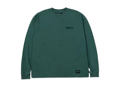 NEIGHBORHOOD Pigment Dyed Crewneck LS "Green"