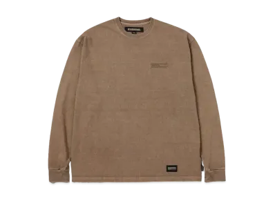 NEIGHBORHOOD Pigment Dyed Crewneck LS "Khaki"