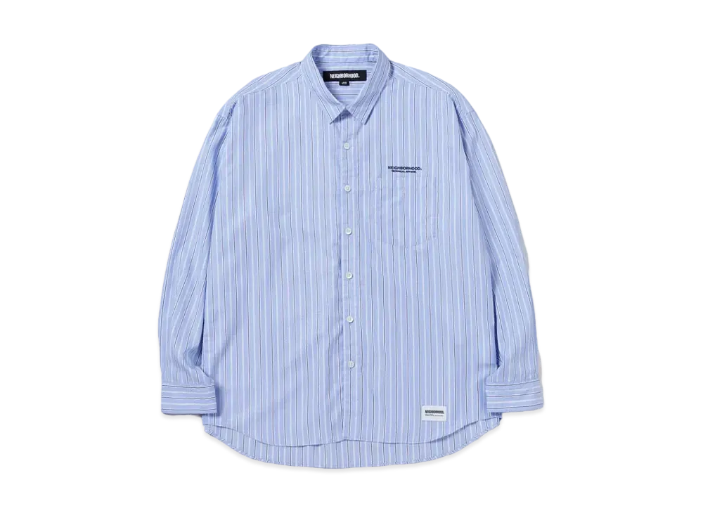 NEIGHBORHOOD Stripe Shirt LS "Blue"