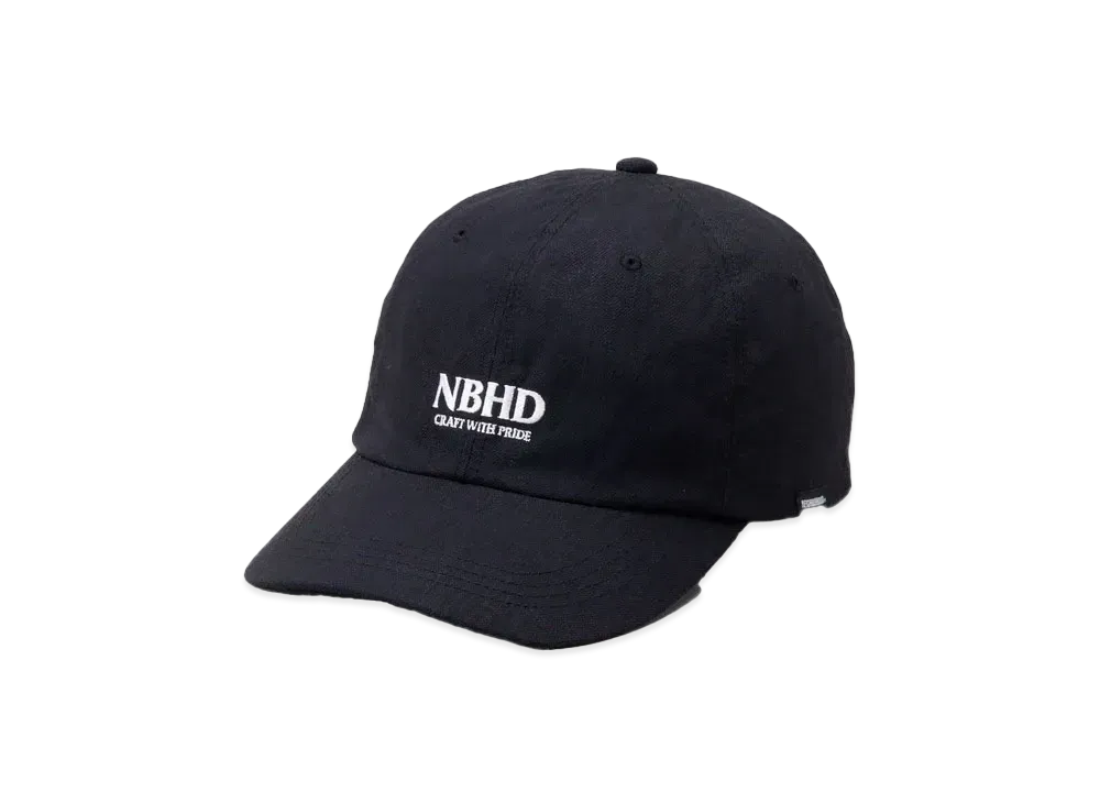 NEIGHBORHOOD Denim Dad Cap "BlackxBlack"