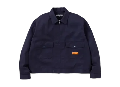 NEIGHBORHOOD Belted Zip Work Jacket "Navy"