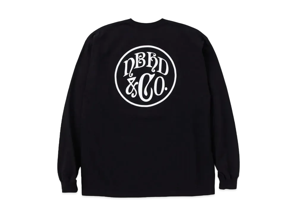NEIGHBORHOOD NH 241 Spot . Tee LS-1 "Black"