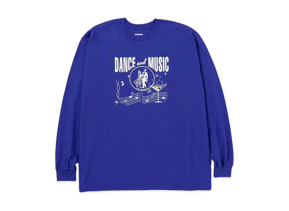 NEIGHBORHOOD NH . Tee LS-9 "Blue"