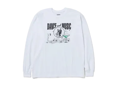 NEIGHBORHOOD NH . Tee LS-9 "White"