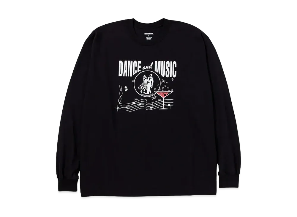 NEIGHBORHOOD NH . Tee LS-9 "Black"