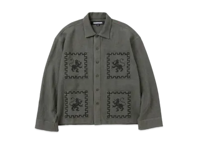 NEIGHBORHOOD GT Embroidery Shirt LS "Olive Drab"