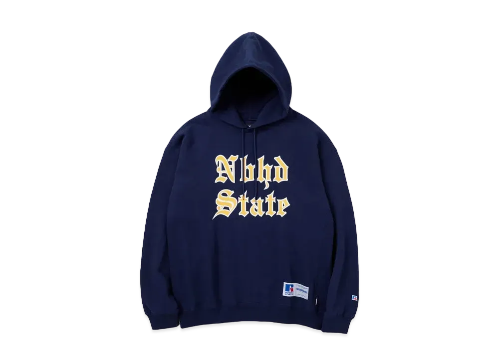 NEIGHBORHOOD NH X Russell Athletic . Sweatparka LS "Navy"