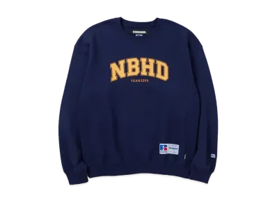 NEIGHBORHOOD NH X Russell Athletic . Sweatshirt LS "Navy"