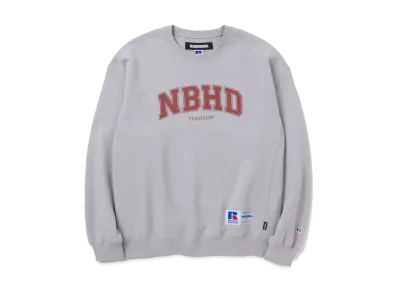 NEIGHBORHOOD NH X Russell Athletic . Sweatshirt LS "Gray"