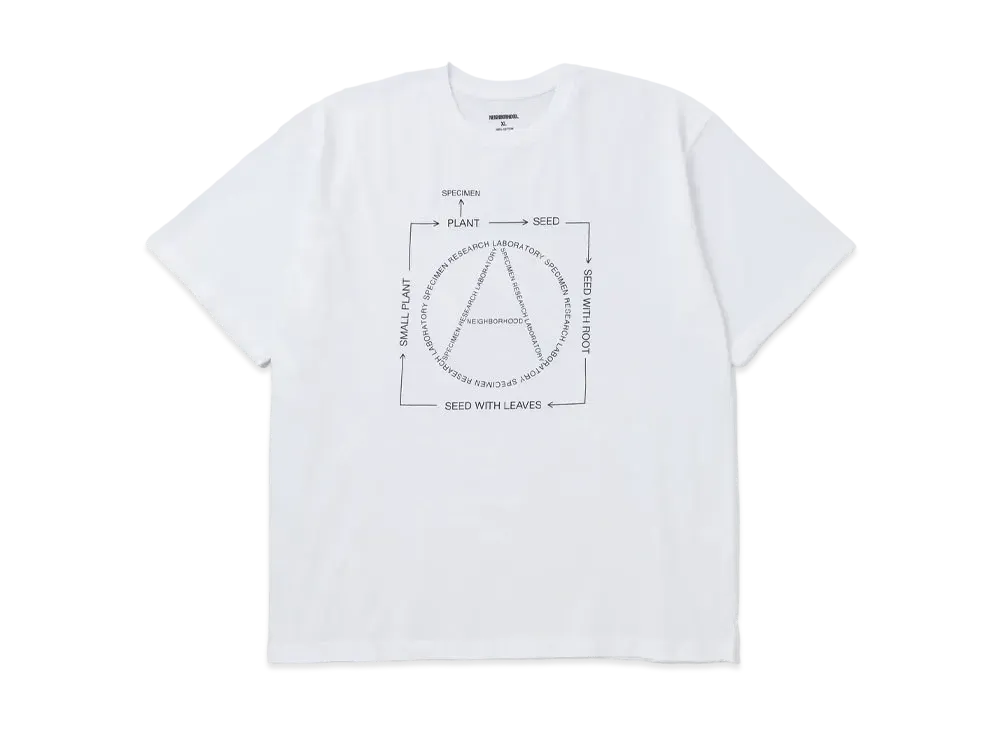 NEIGHBORHOOD SRL . Tee SS-1 "White"