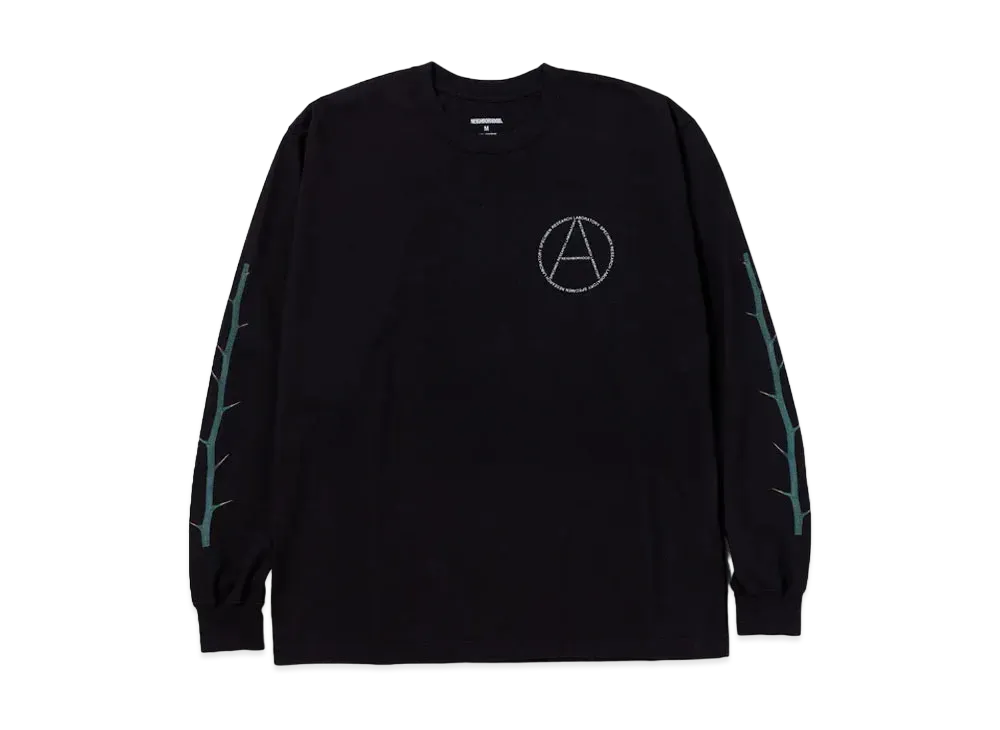 NEIGHBORHOOD SRL . Tee LS-1 "Black"