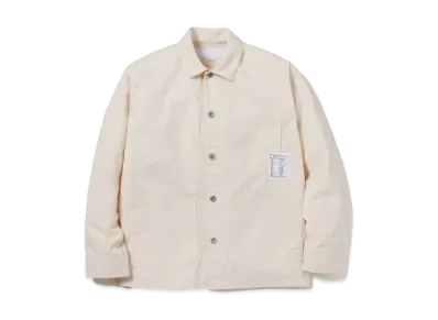 NEIGHBORHOOD BW . Short Coverall Jacket "White"