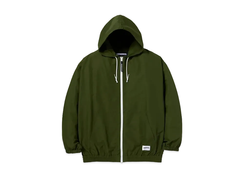 NEIGHBORHOOD Zip UP Hooded Jacket "Green"
