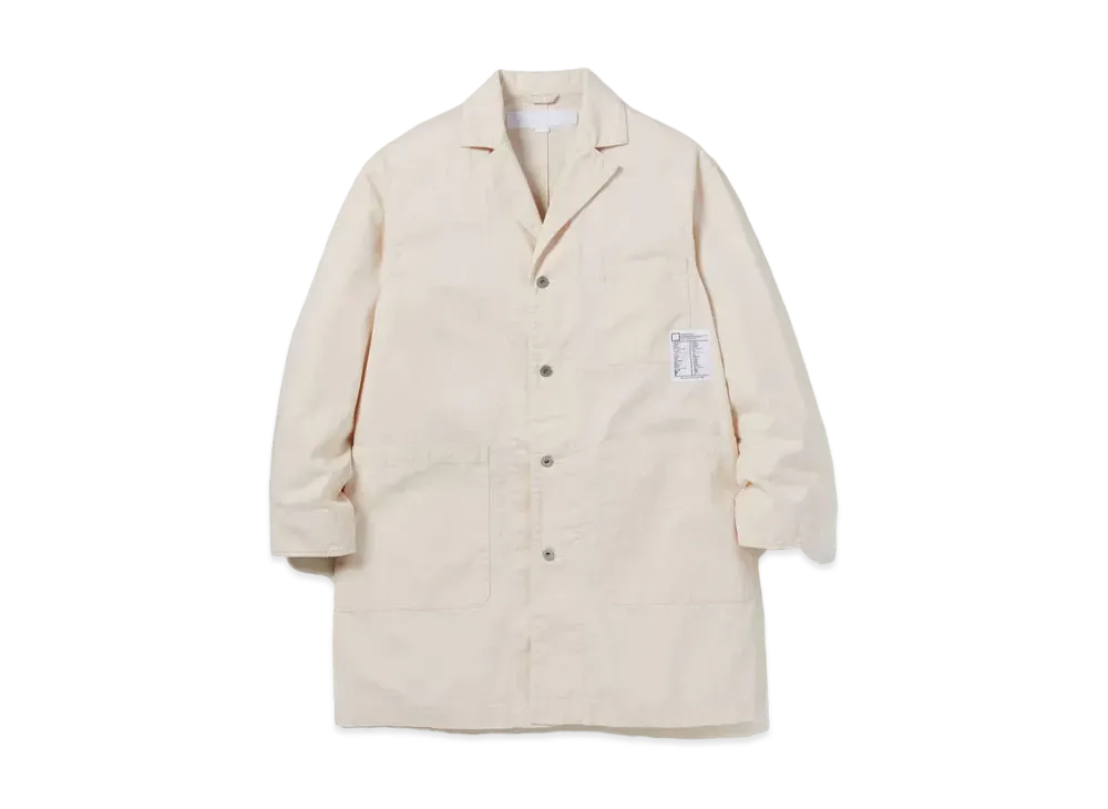 NEIGHBORHOOD BW . Shop Coat "White"