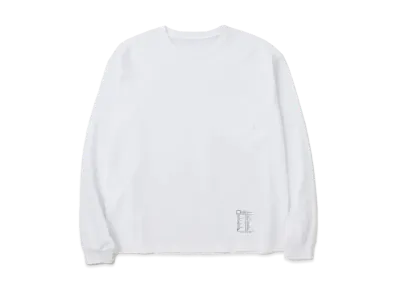 NEIGHBORHOOD BW . Crewneck LS "White"