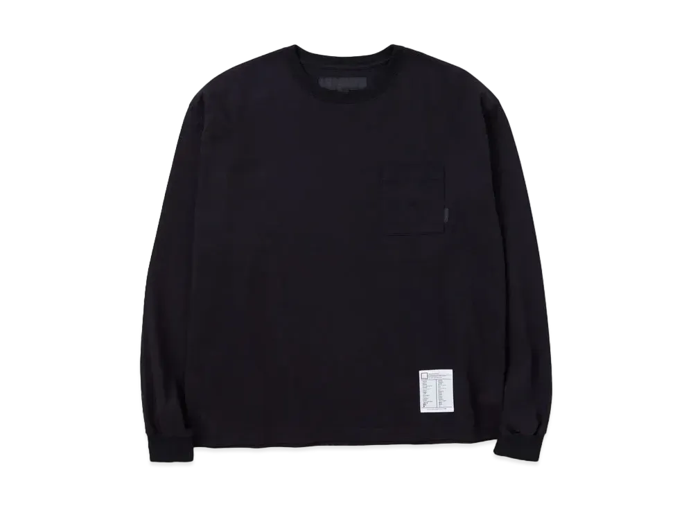 NEIGHBORHOOD BW . Crewneck LS "Black"